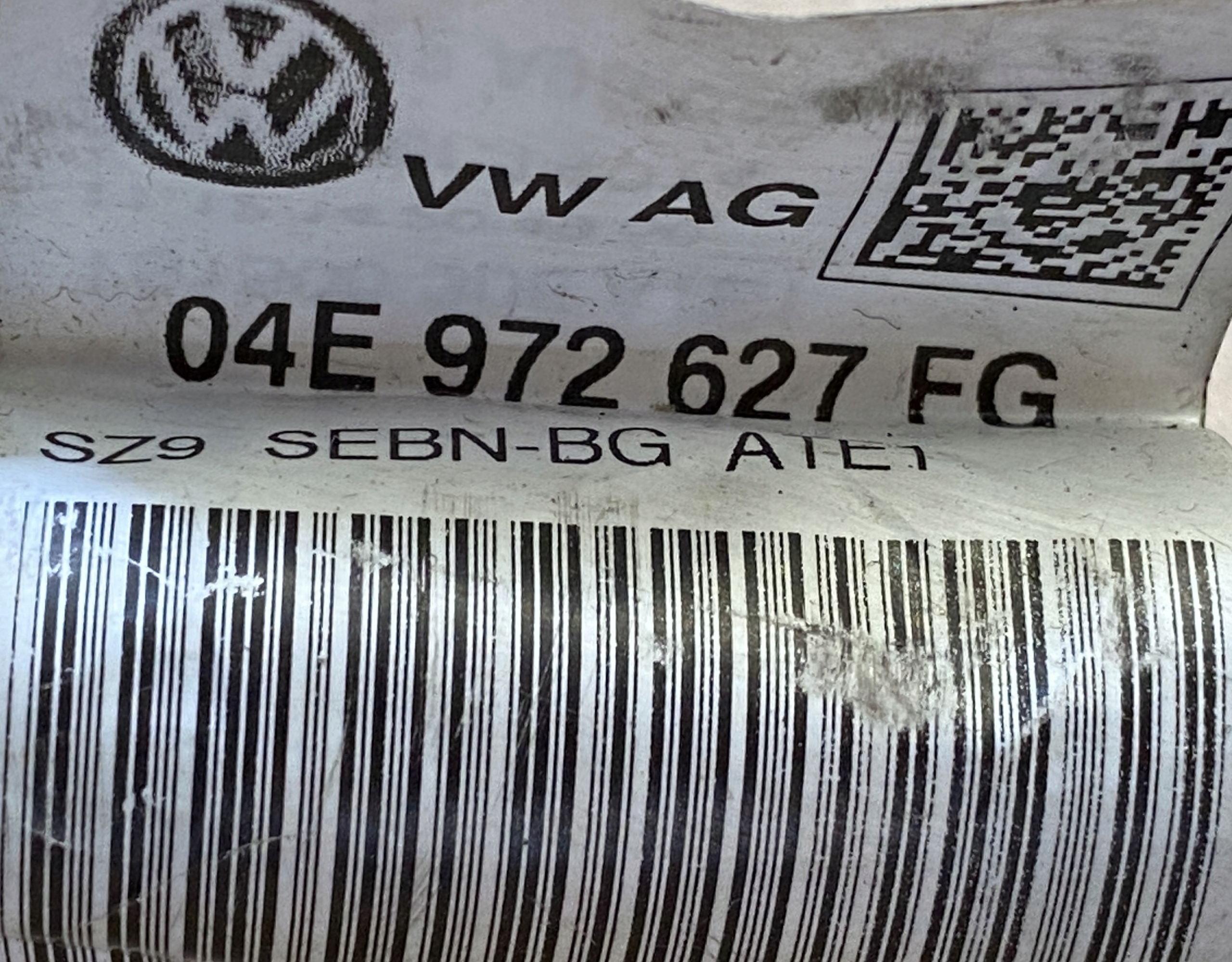 VW PASSAT 1.4TSI bundle motor wiring 04E972627FG