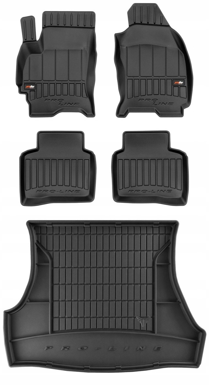 Set 3D Gumové rohože a rohože Ford Mondeo Mk3 2000-2007