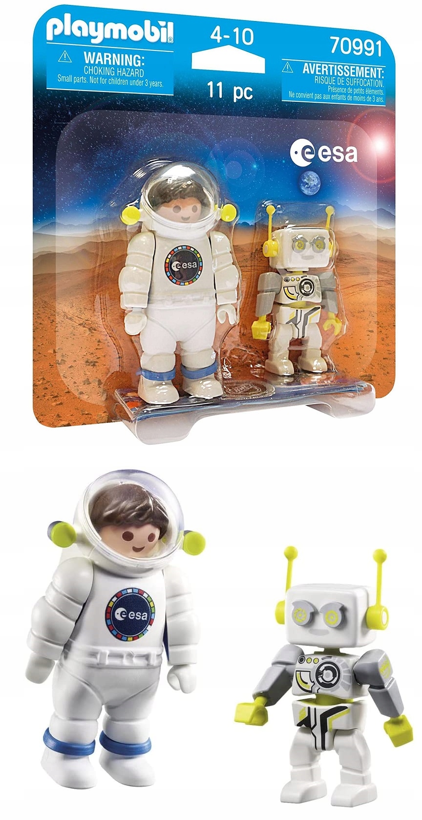 

Playmobil 70991 Duopack Astronauta Esa I Robert