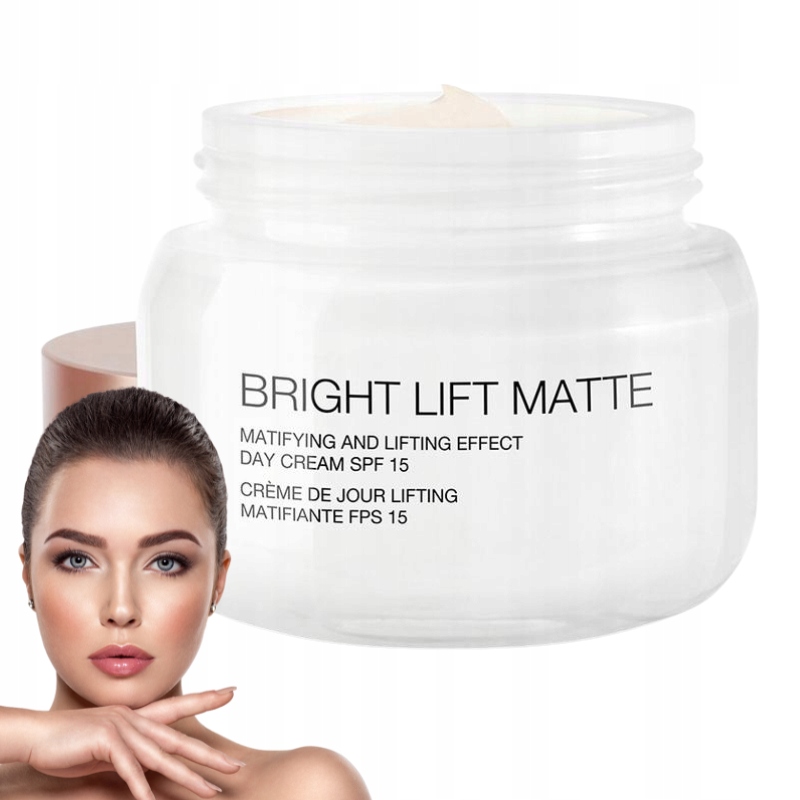 Bright Lift Matte liftingujący krem matujący na dzień z kolagenem morskim SPF 15
