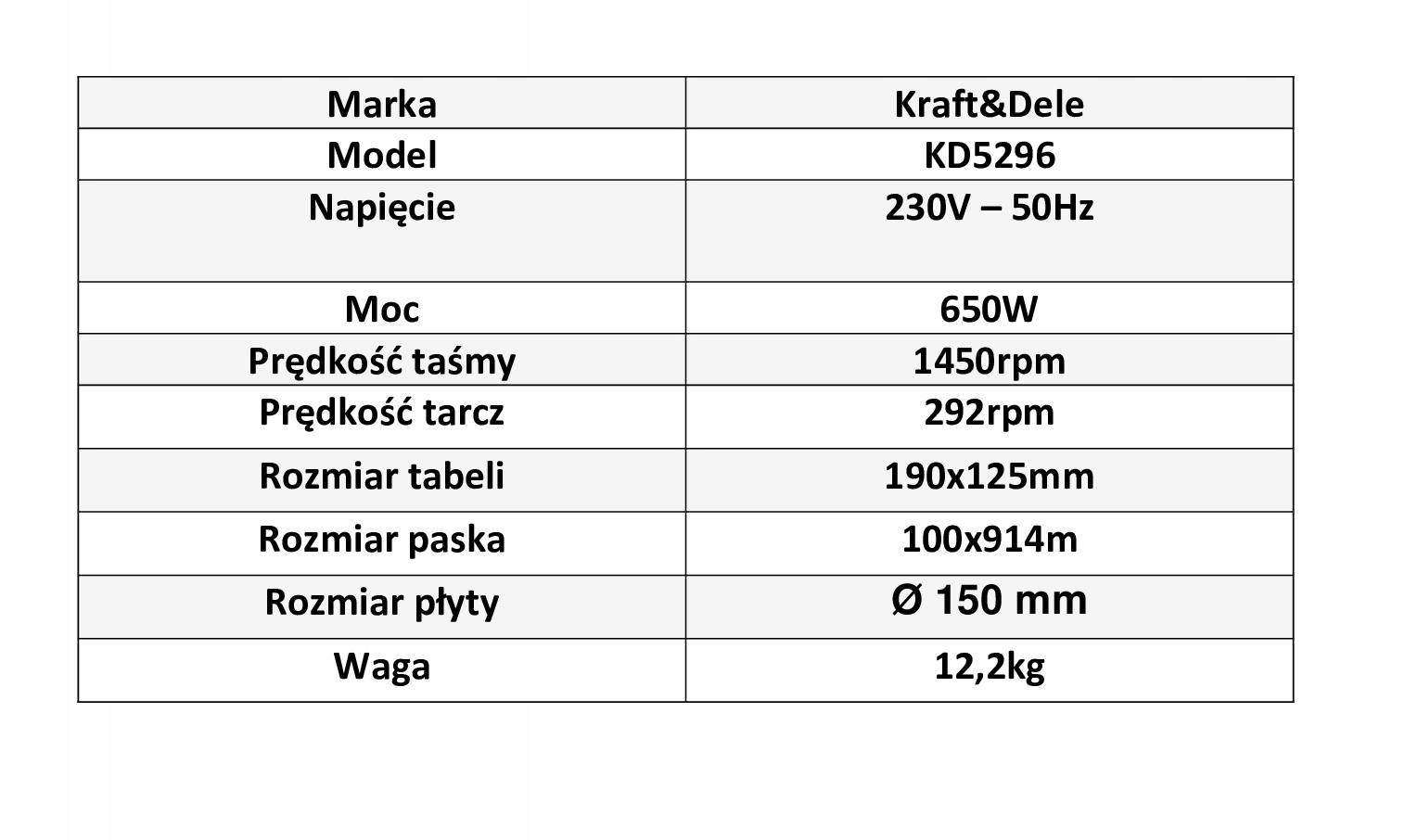 SZLIFIERKA TALERZOWO-TAŚMOWA Marka Inny producent
