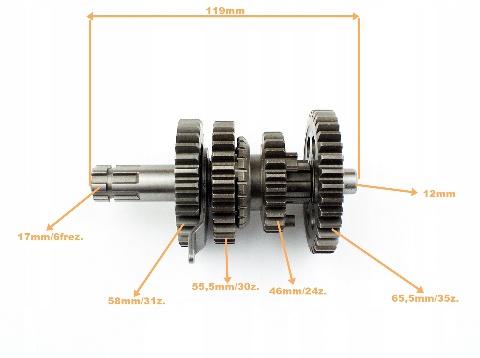 SKRZYNIA BIEGÓW ATV 110CCM Producent inny
