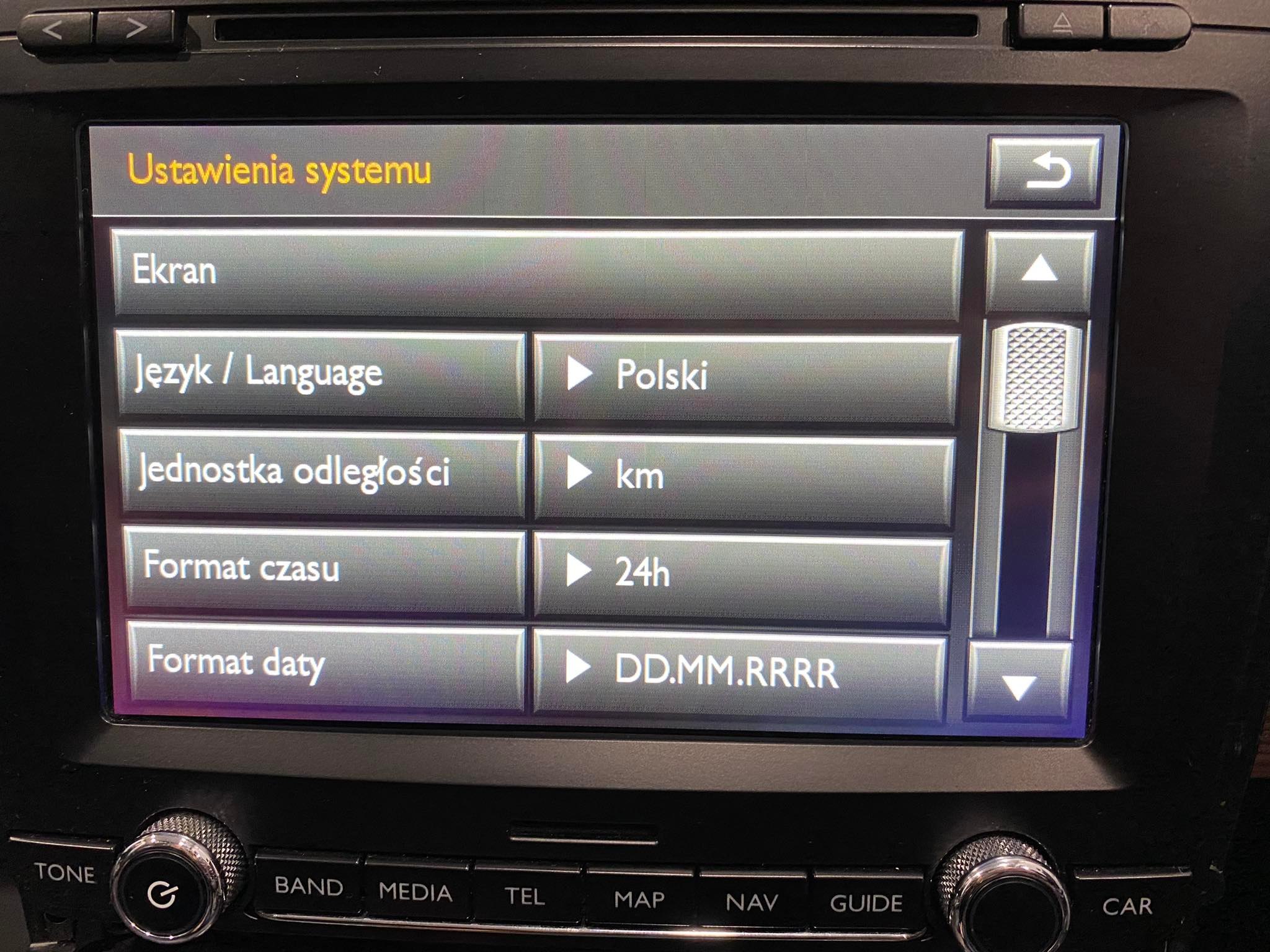 BENTLEY RNS 810 ПОЛЬСКОЕ МЕНЮ ОЗВУЧКА