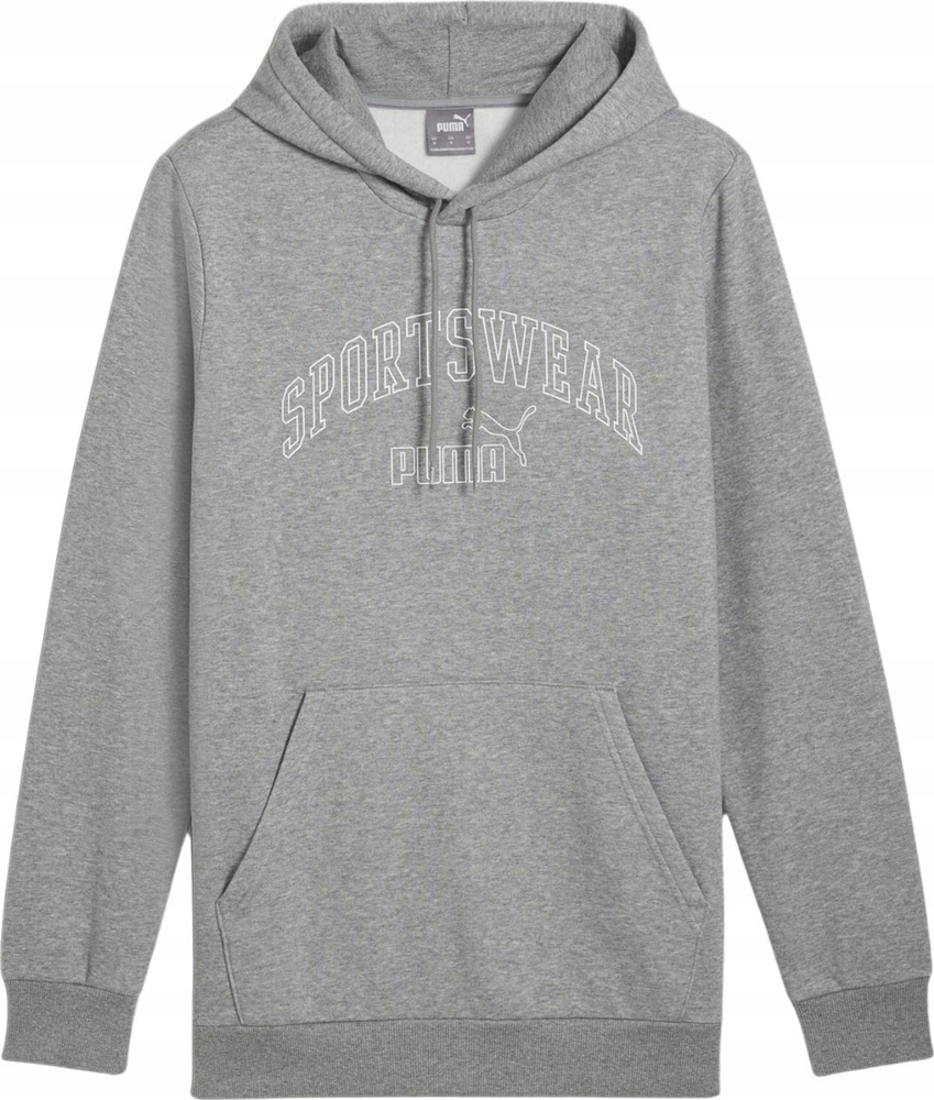 Pánská Mikina Puma Ess+ Logo Lab Gradient Hoodie Fl Šedá 681775 03 r L
