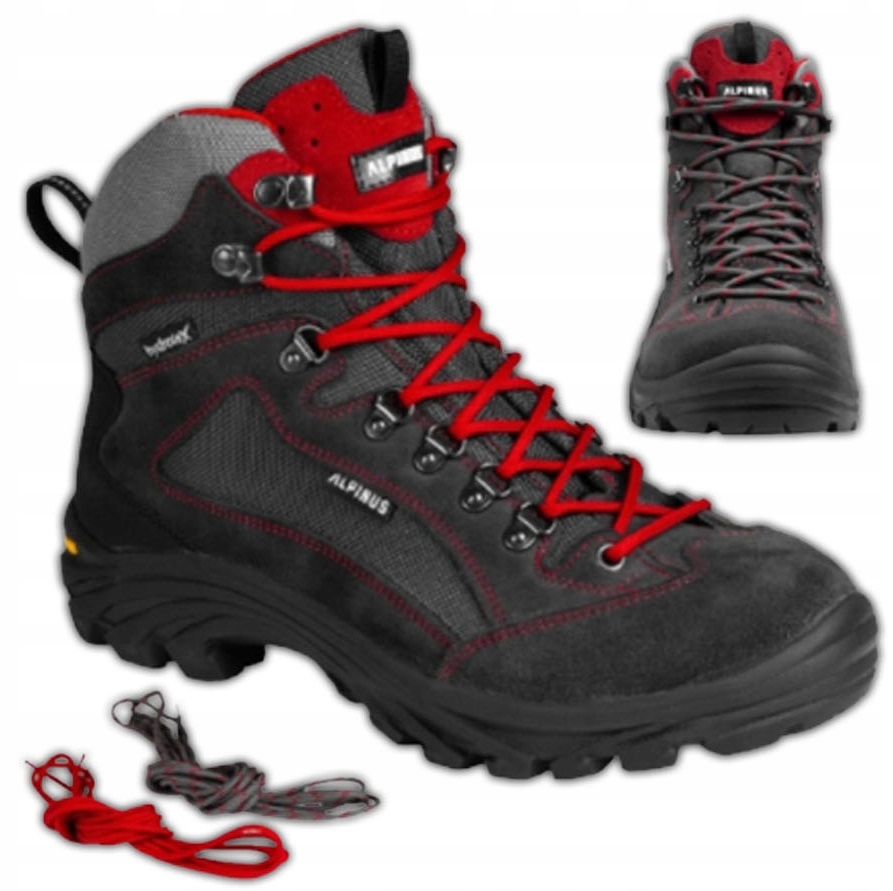Wysokie Buty trekkingowe wysokie Alpinus W Góry 36