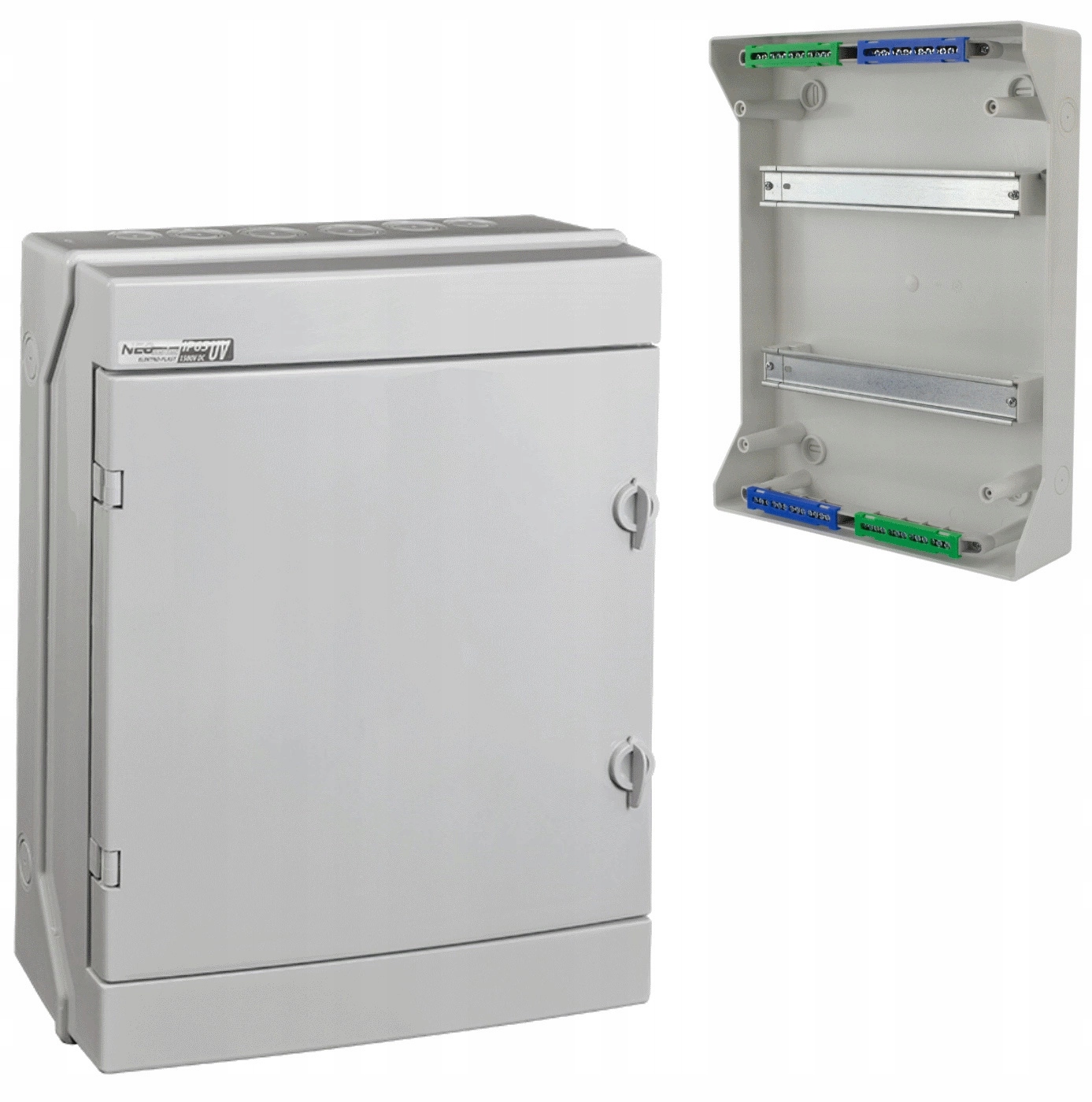 Fotovoltaický hermetický rozvádzač 2x12 Ac/dc 24 Moduly 1500VDC 500VAC