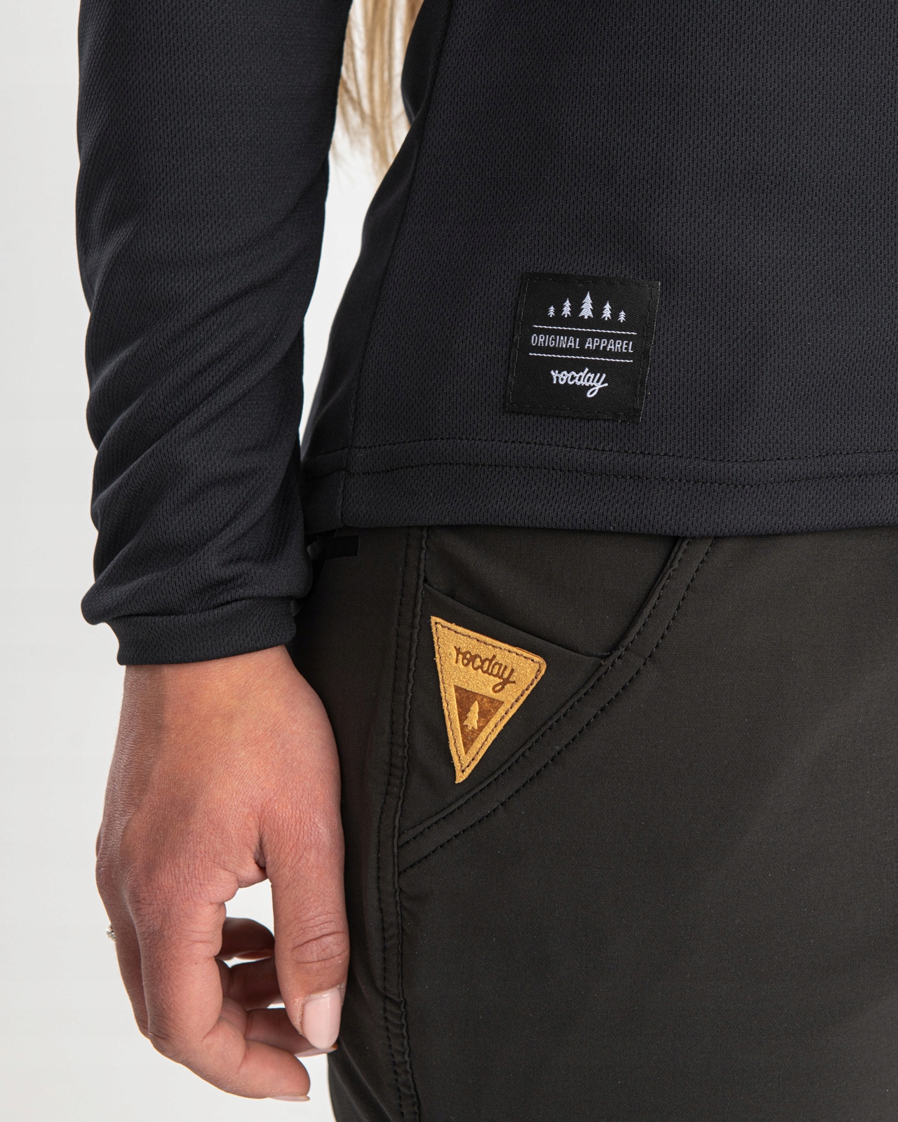 Damska Koszulka Rowerowa ROCDAY Patrol r. XL Kolor czarny