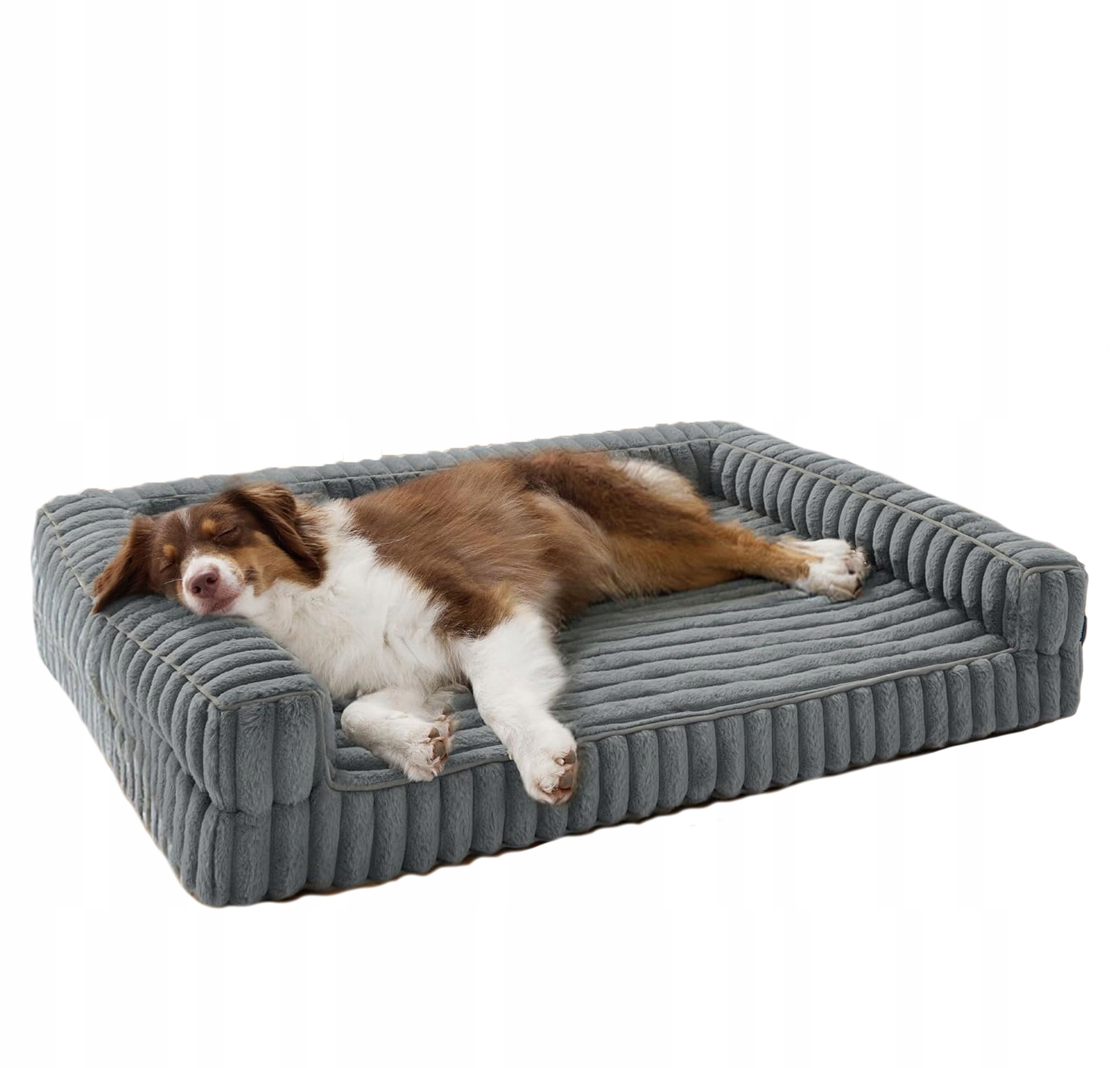 Bedsure Ortopedyczne Legowisko 89 x 64 x 18 cm Wodoodporne Duże