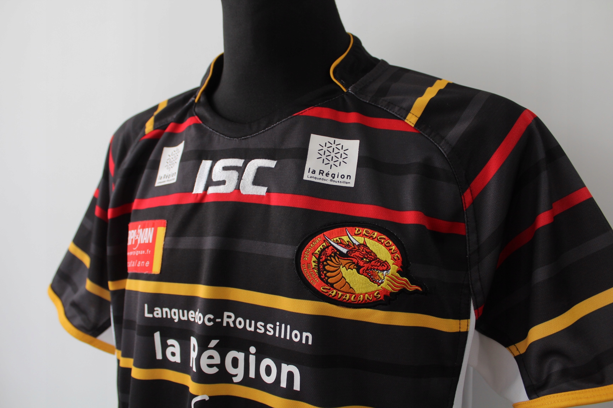 CATALANS DRAGONS FRANCJA KOSZULKA RUGBY L Kolekcja RUGBY