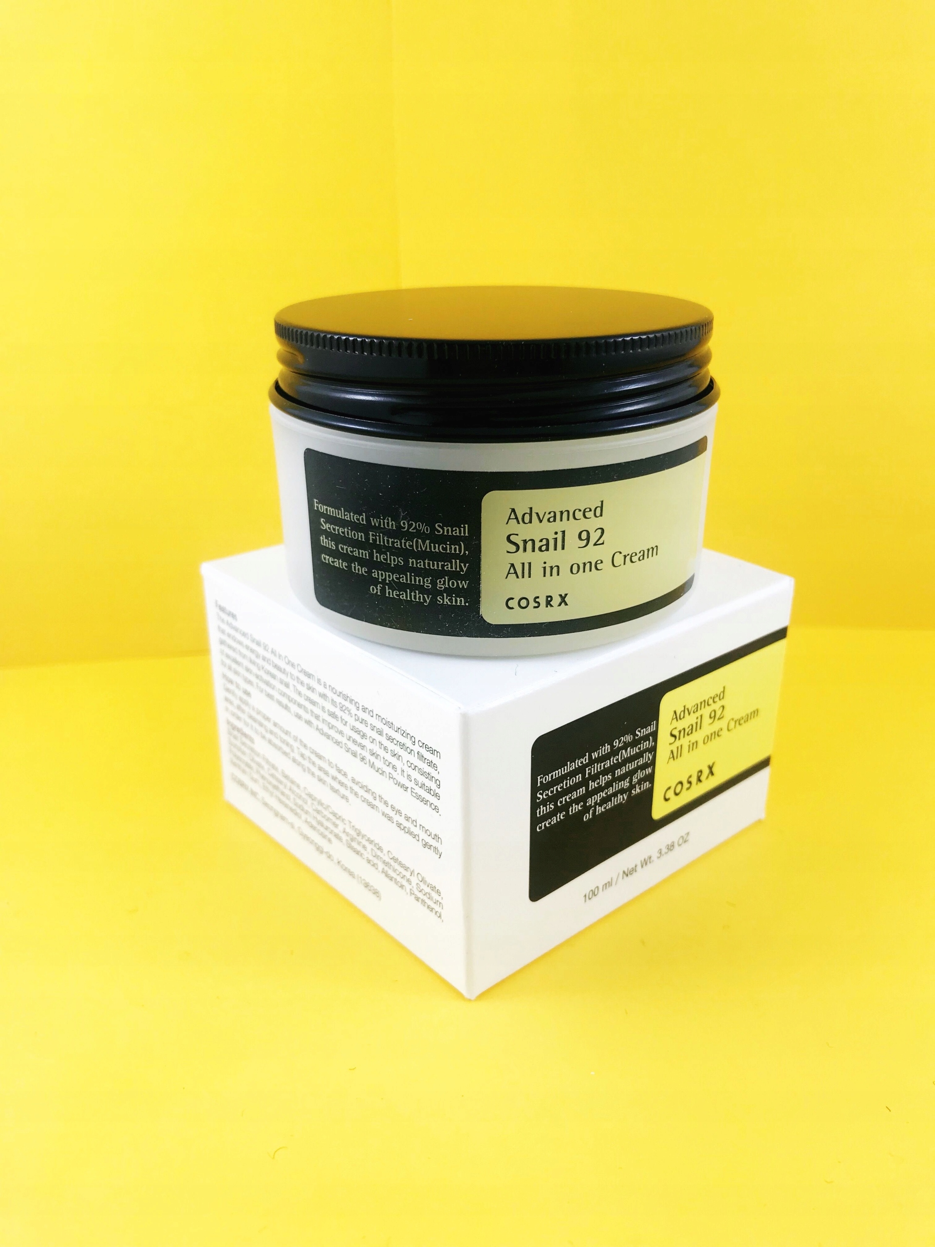 COSRX ADVANCED SNAIL 92 ALL IN ONE CREAM 100G Działanie nawilżający