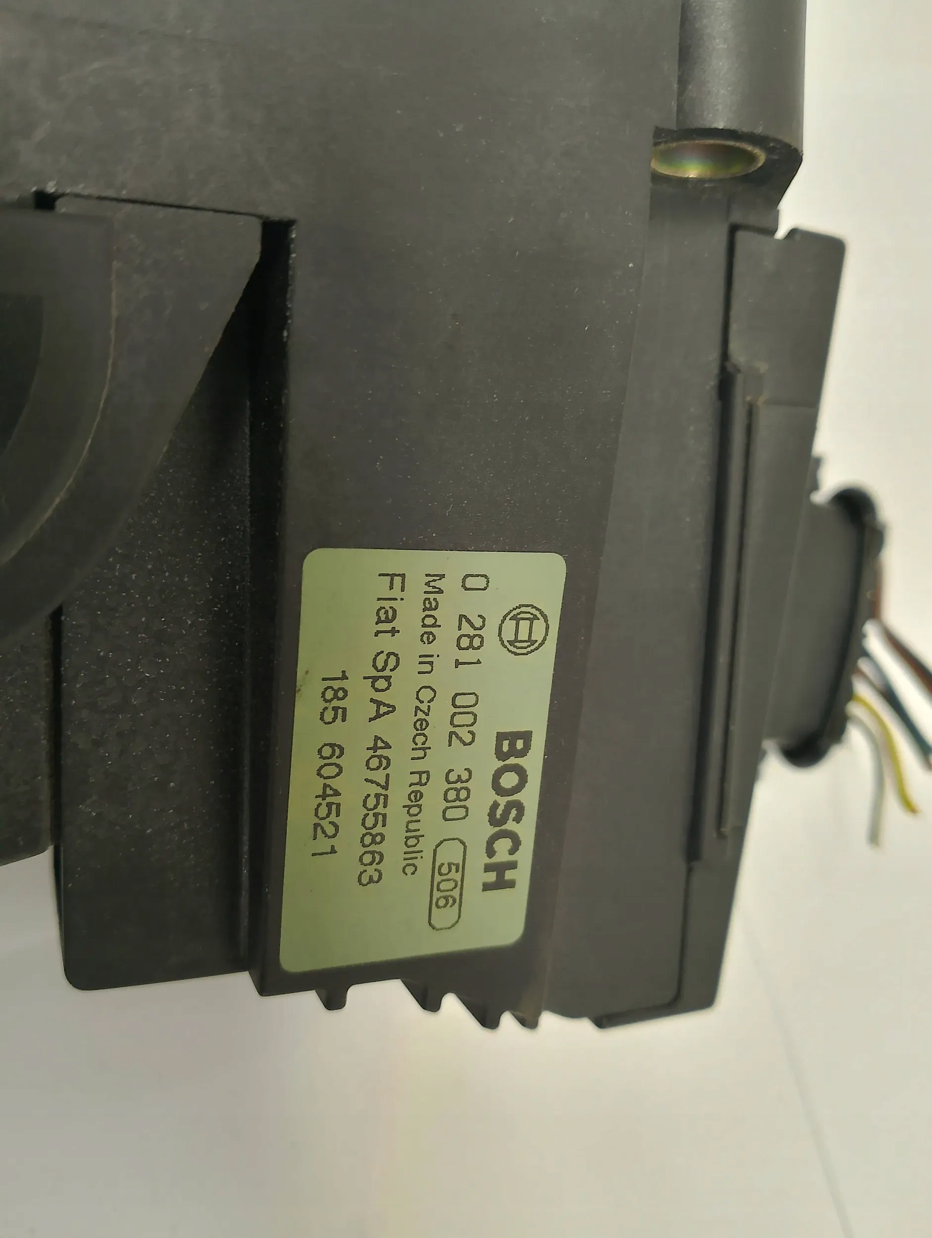 POTECJOMETR Gaspedal ALFA ROMEO 147 1.6 0281002380
