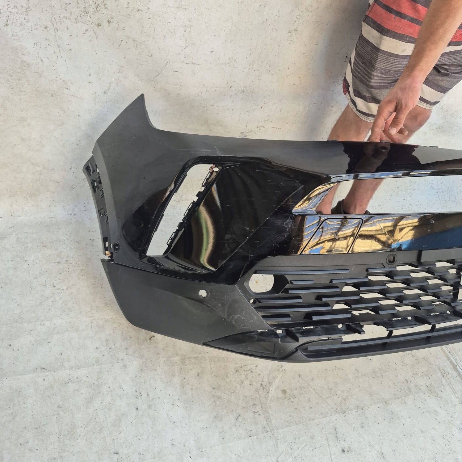OPEL MOKKA B II 2 20-> bumper front front PDC 9835278480