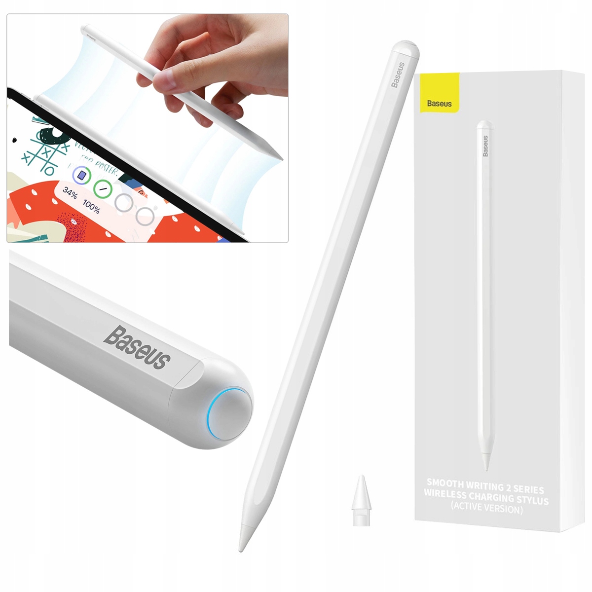 Aktivní Dotykové Pero pro Apple iPad Pro 11 13 M5 Air M3 A17