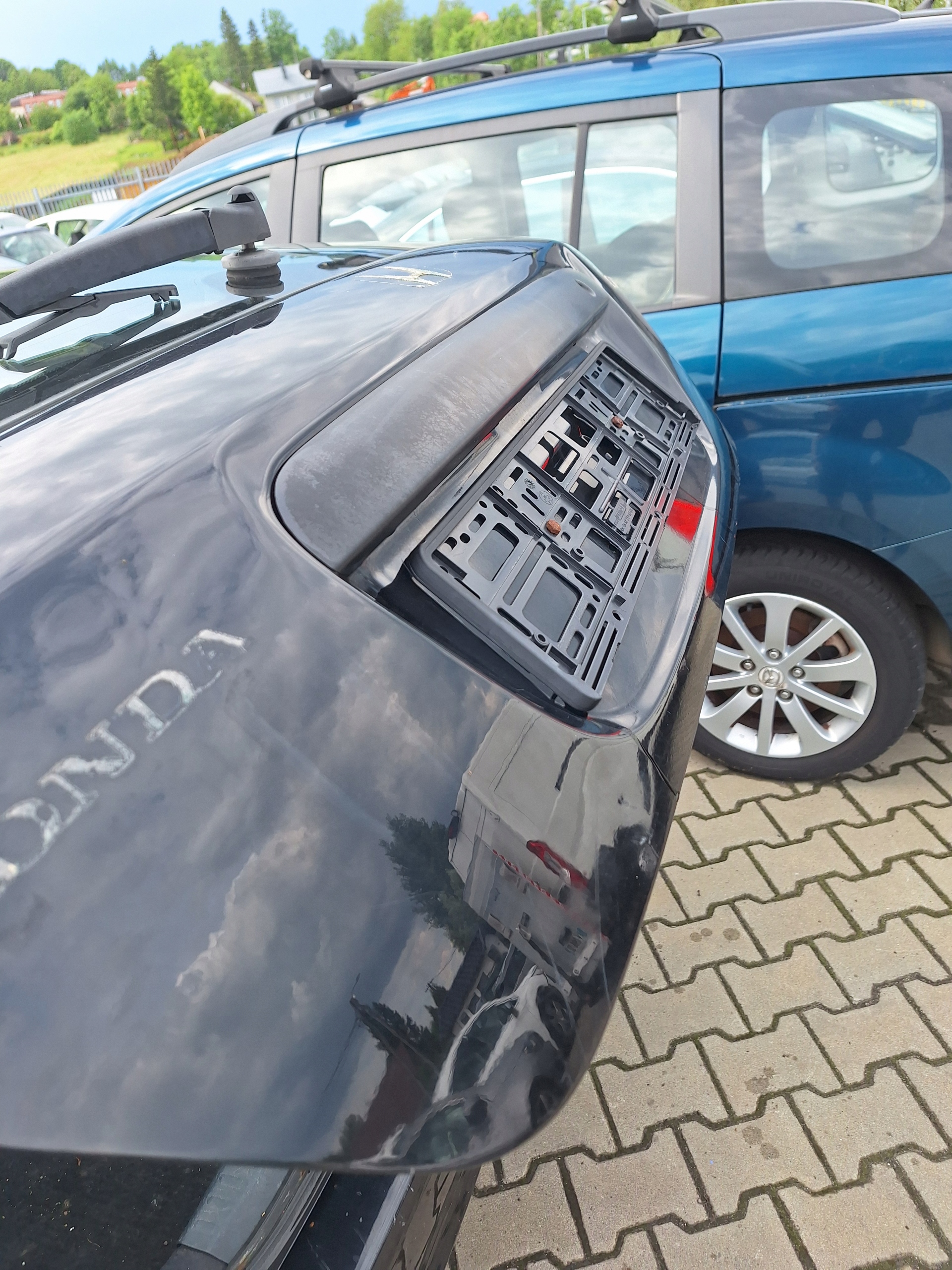 HONDA CIVIC 7 VII EU8 01-04 window black trunk door boot 5D HB B92P
