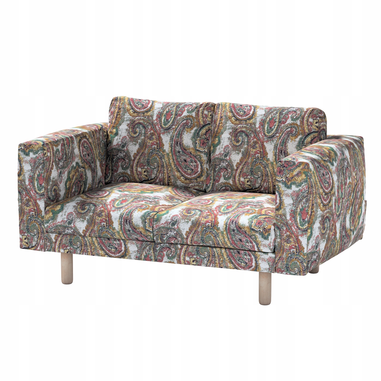 Poťah na 2-miestnu pohovku Ikea Norsborg, oranžový