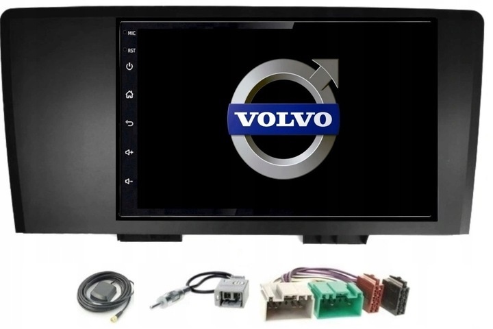 Rádio Gps Android Volvo XC70 S60 V70 2000-2004 Carplay Wifi Usb