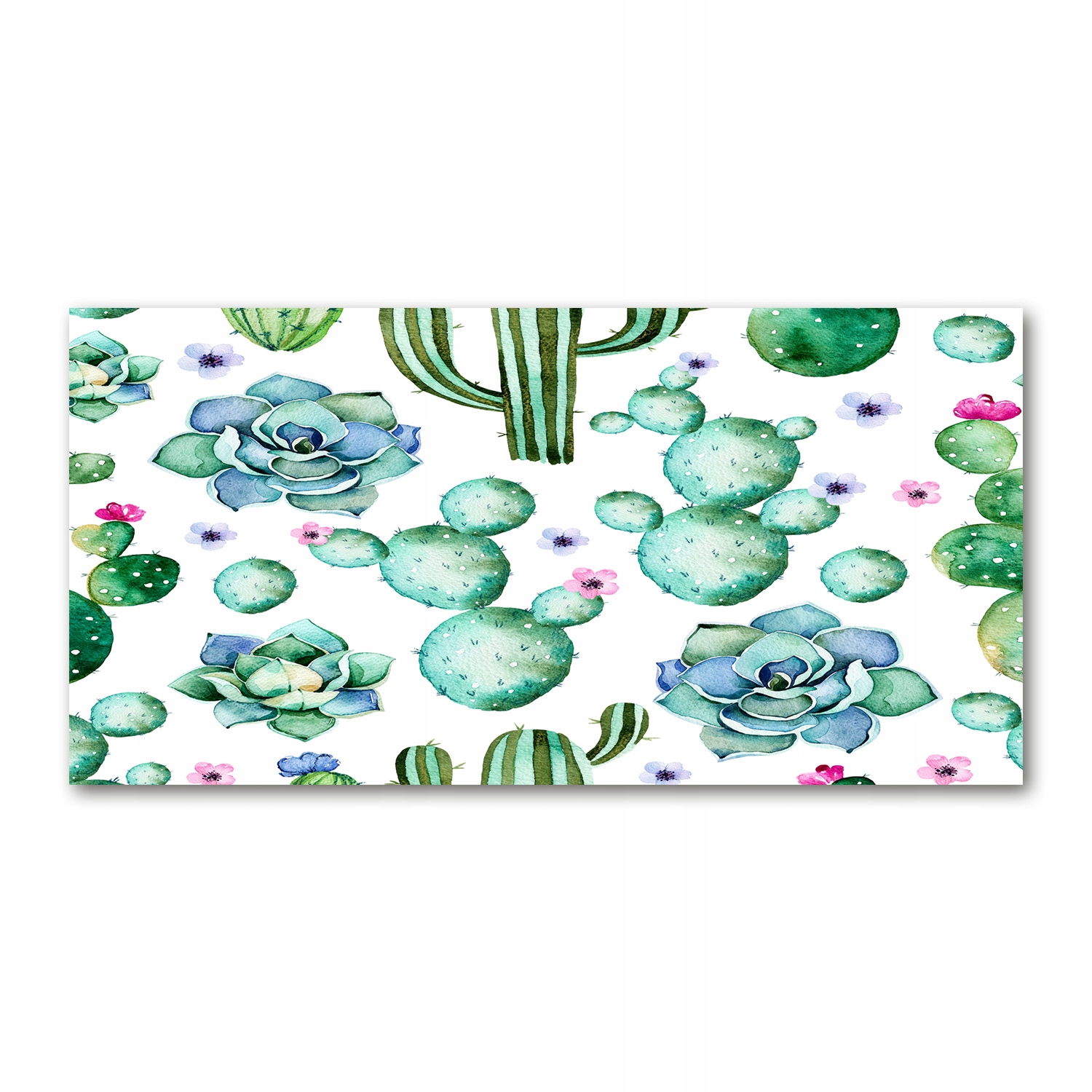 

Foto obraz duży akryl nowoczesny Kaktusy 120X60cm