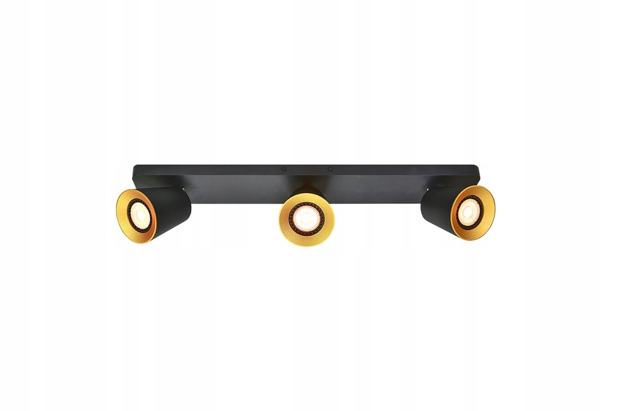 Stropné svietidlo Elli, 4588, 50/60 Hz, IP20 3*GU10, max. 20 W, trojité, čierne