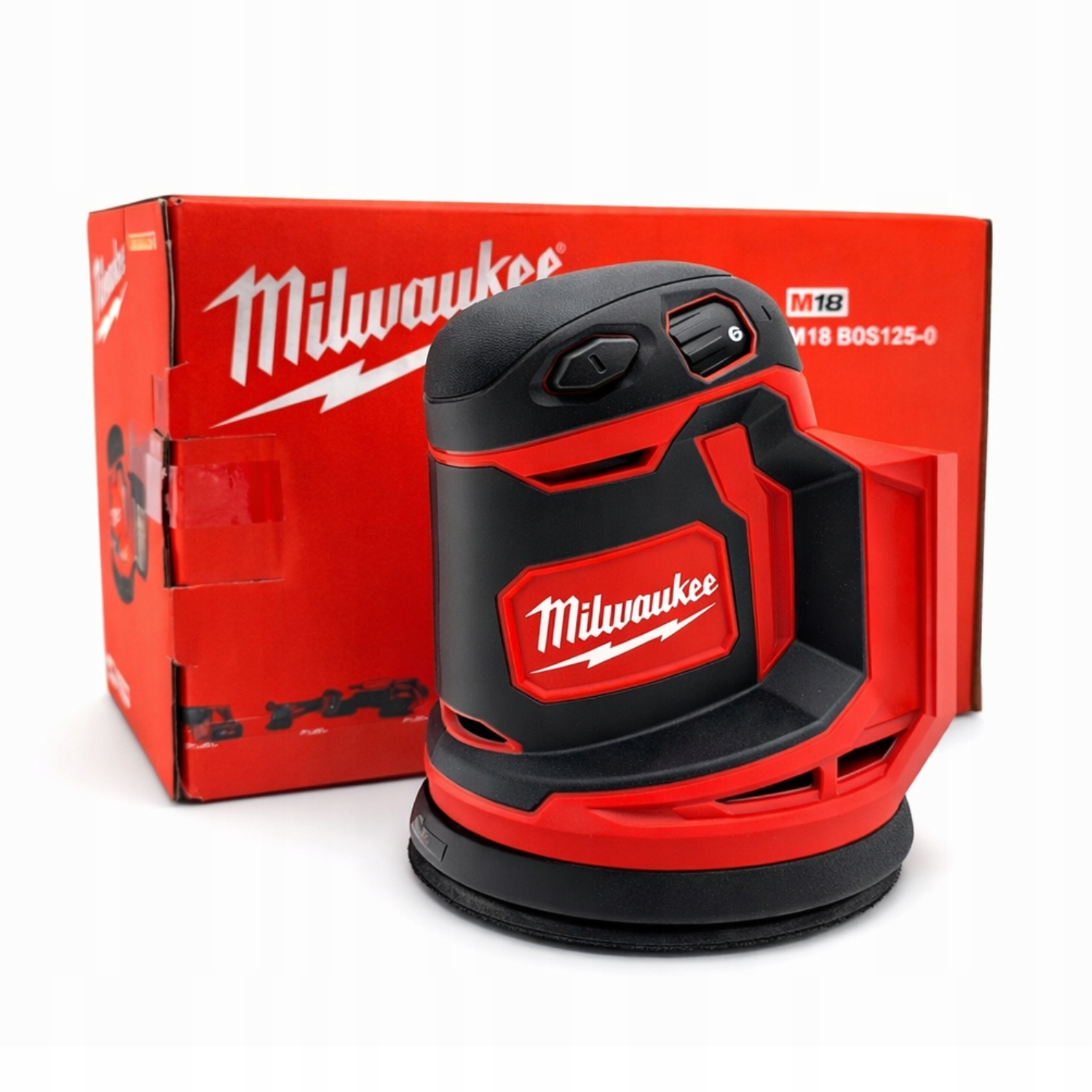 Szlifierka mimośrodowa akumulatorowa Milwaukee M18 BOS125-0 18V 125mm body