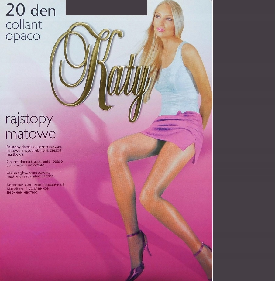 

Katy Opaco 20den cienkie półmatowe fumo 3