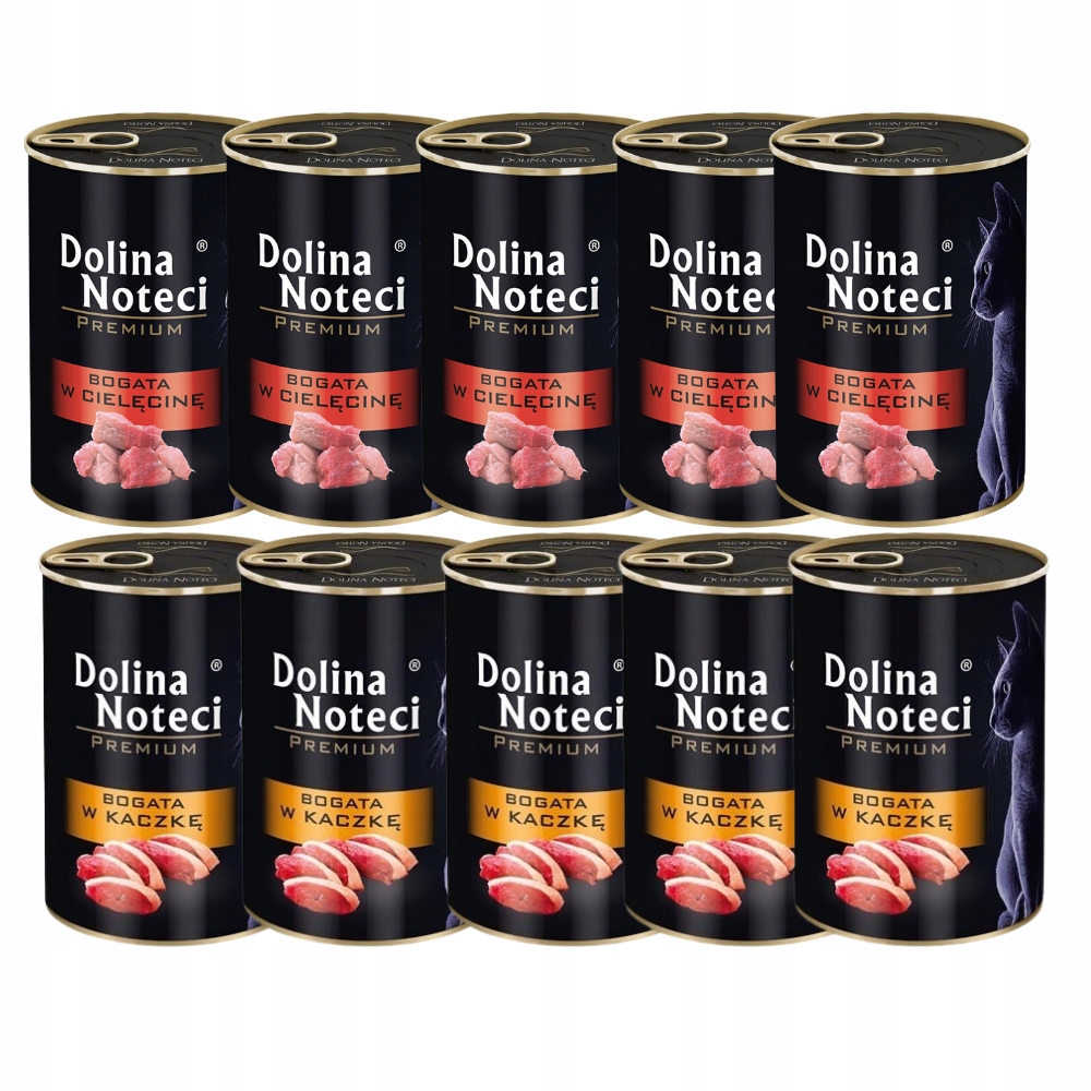 Levně Dolina Noteci Premium mix chutí pro kočky 10x400g
