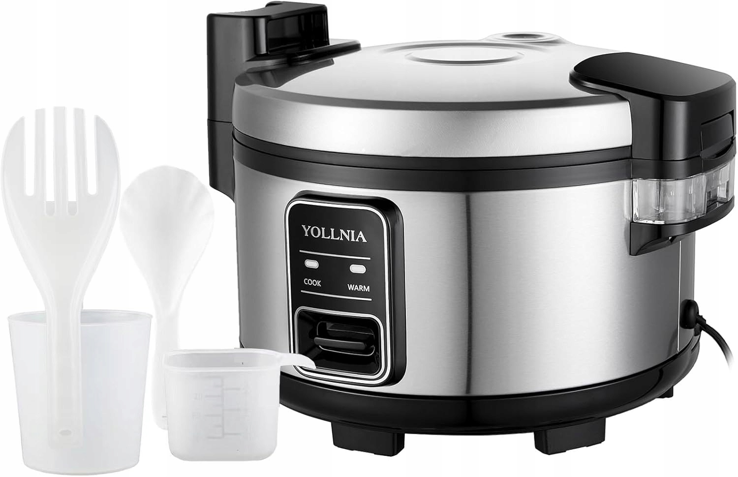 Ryžovar Rýchlovarný Hrniec Komerčný Yollnia Multicooker Silný 1300W Sada