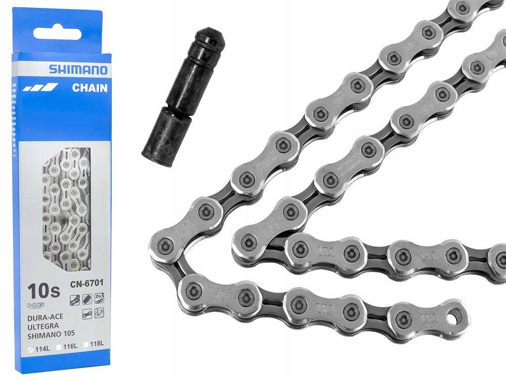 Řetěz na kolo Shimano CN-6701 114 článků 10 řadový Ultegra Dura-Ace 105