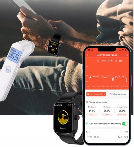 SMARTWATCH DLA SENIORA CIŚNIENIOMIERZ EKG GLUKOZA TĘTNO PPG POLSKIE MENU Kompatybilność systemowa Android iOS Windows Phone