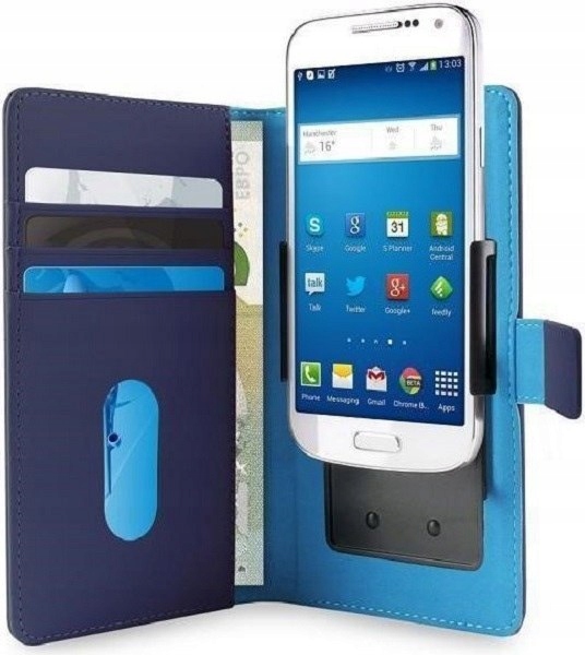 

Puro Smart Wallet XL etui uniwersalne niebies