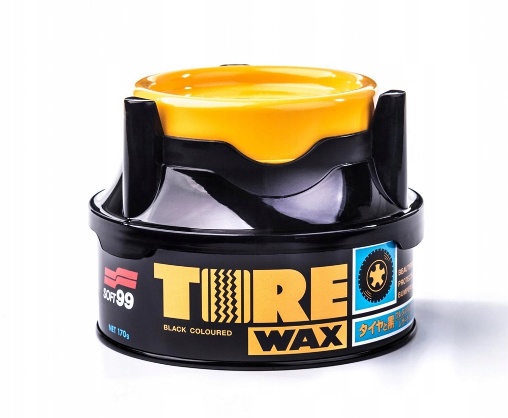 Soft99 Tire Black Wax Wosk do opon Pojemność opakowania 170 ml