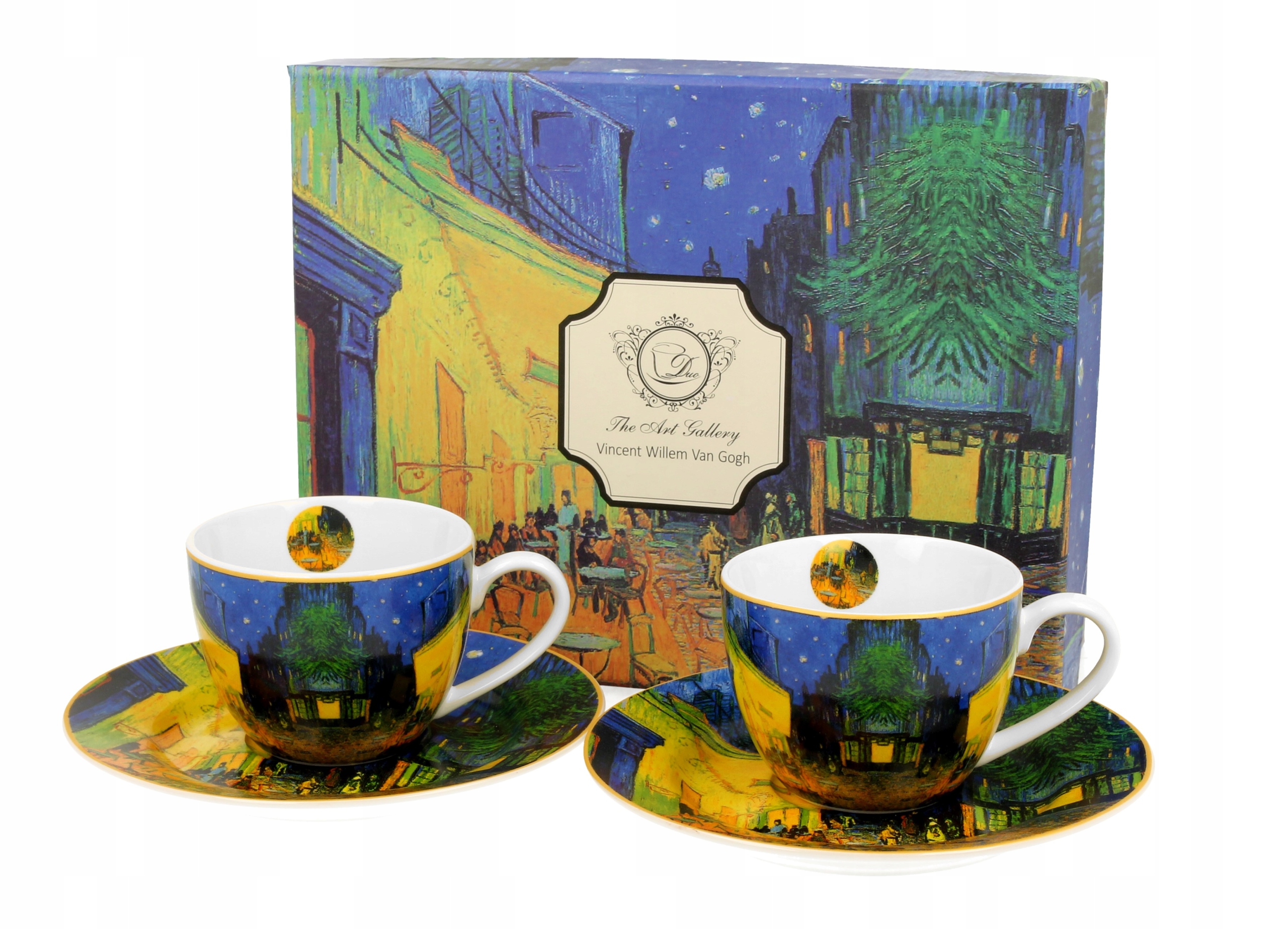 

2 Filiżanki espresso 110 ml Taras Kawiarni V Gogh