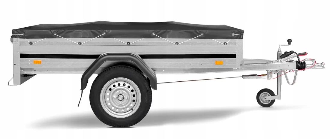 Brendreup Plandeka płaska do przyczepki samochodowej 1205, 1203 czarna