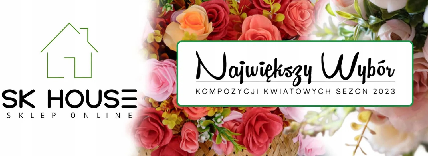 STROIK KOMPOZYCJA NA GRÓB CMENTARZ SZTUCZNE KWIATY Typ stroik