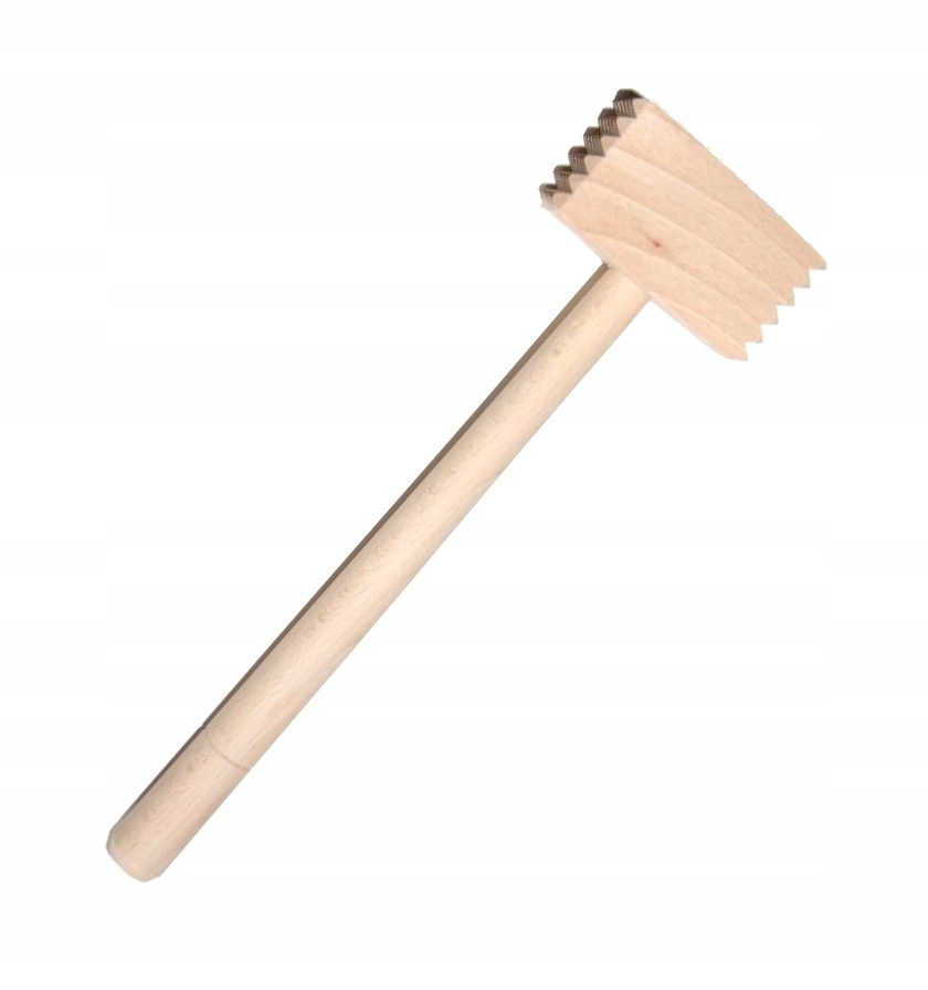

Tłuczek młotek drewniany Kwadratowy 30 Cm