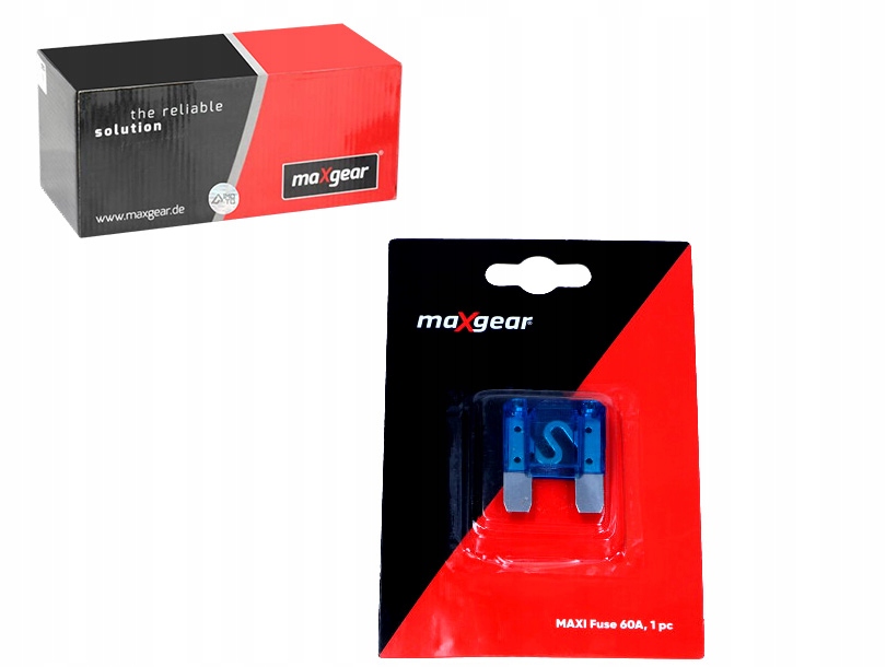 BEZPIECZNIK PŁYTKOWY MAXI 60A MAXGEAR