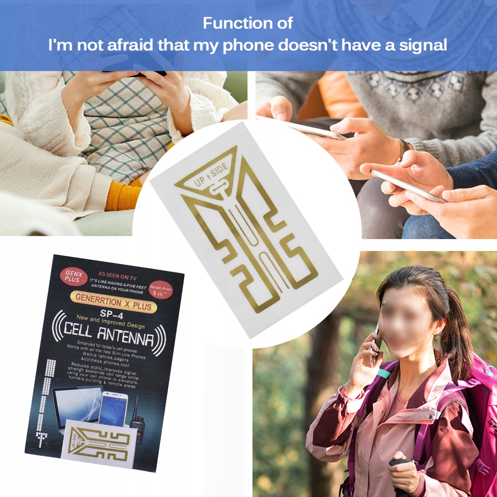 WZMACNIACZ SYGNAŁU TELEFONU KOMÓRKOWEGO 10SZT. Marka inna