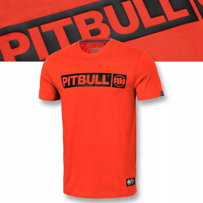 Męska Koszulka Pitbull Bawełniany Klasyczny T-shirt Hilltop