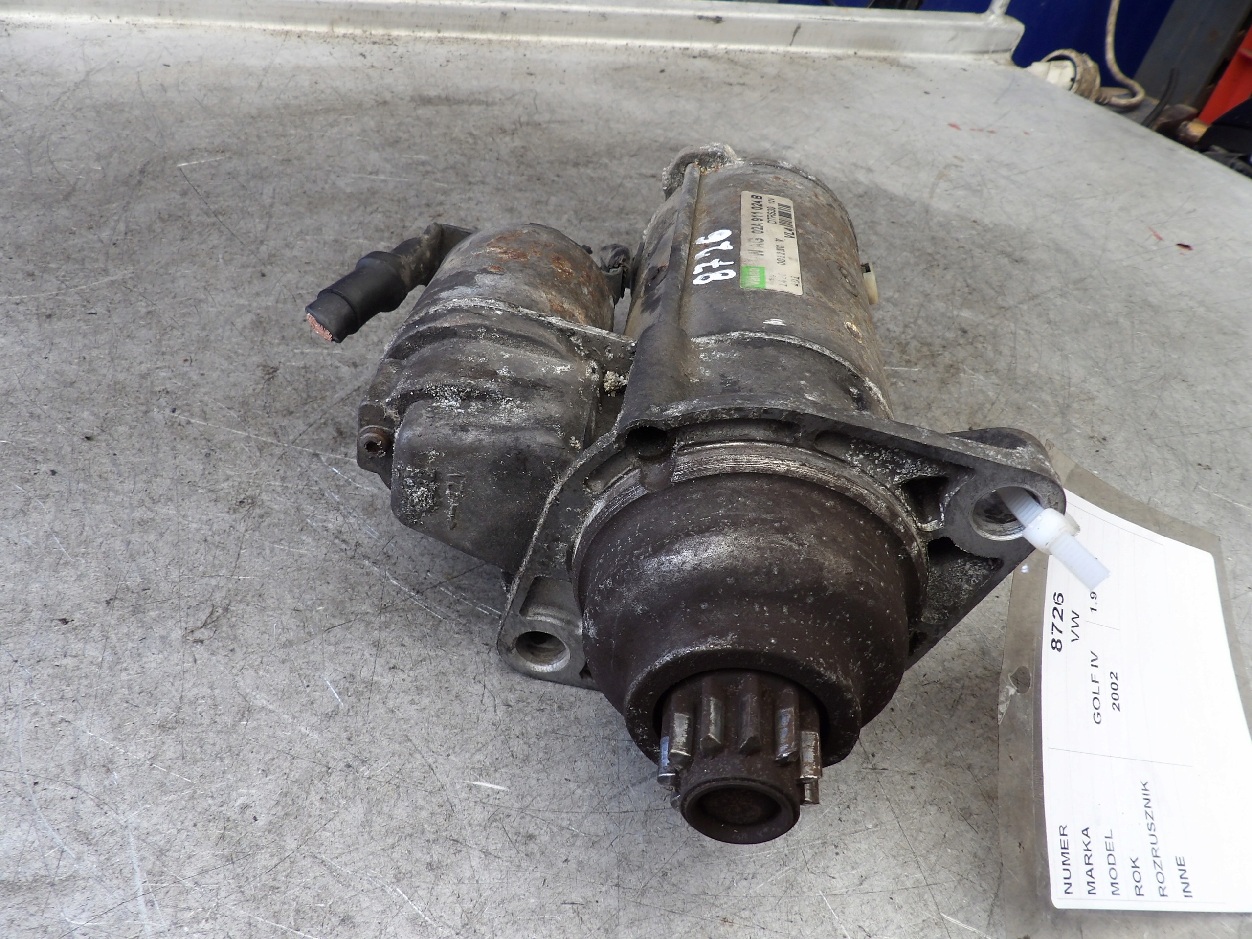 VW Golf IV starter