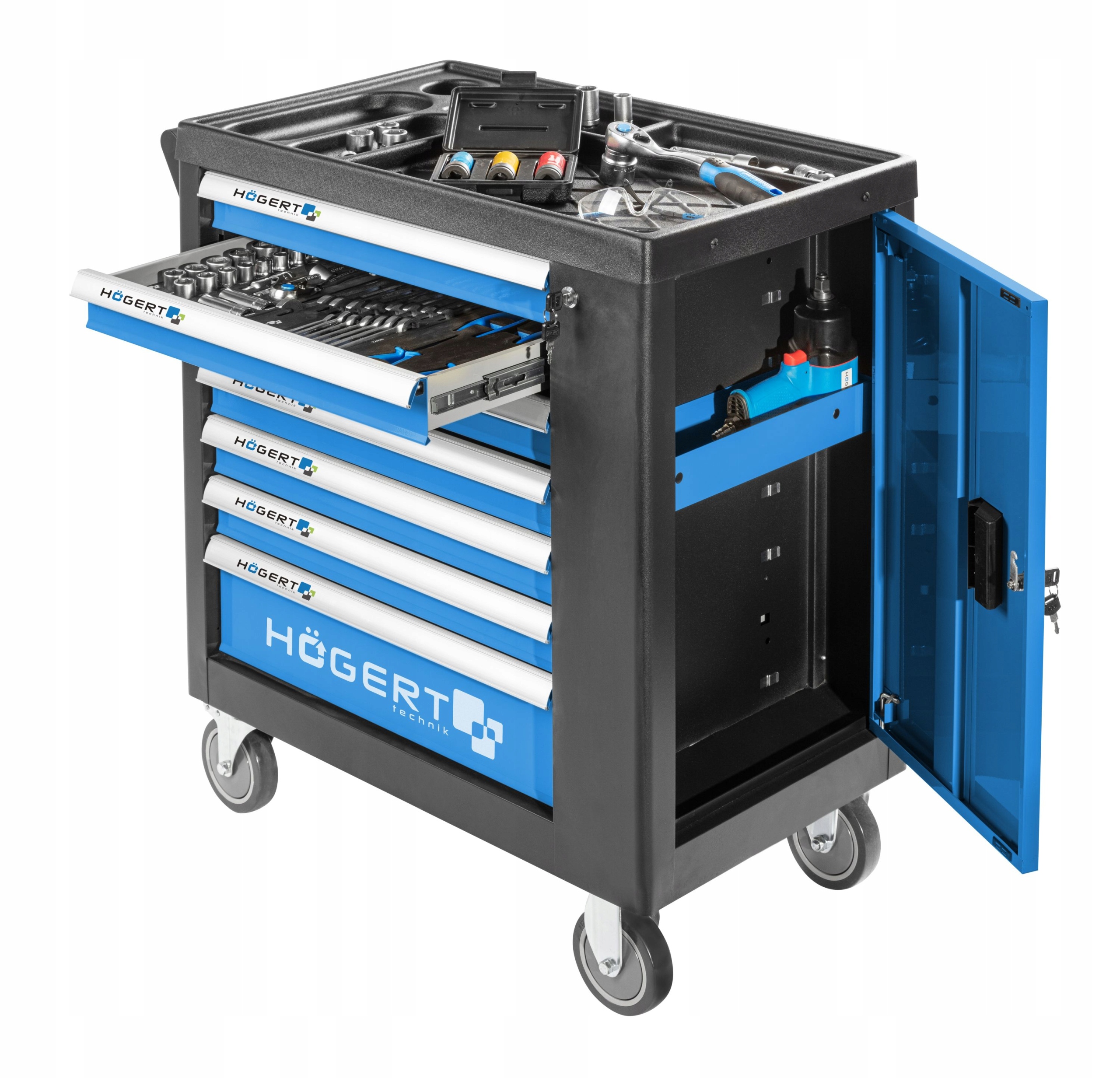 SZAFKA WOZEK NARZEDZIOWY 7 SZUFLAD HT7G049