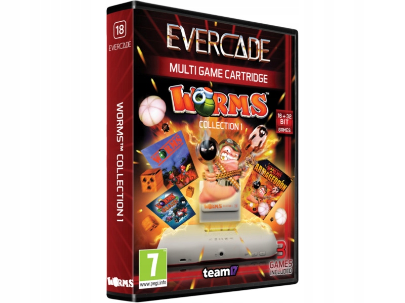 Zestaw gier Evercade Worms Collection 1