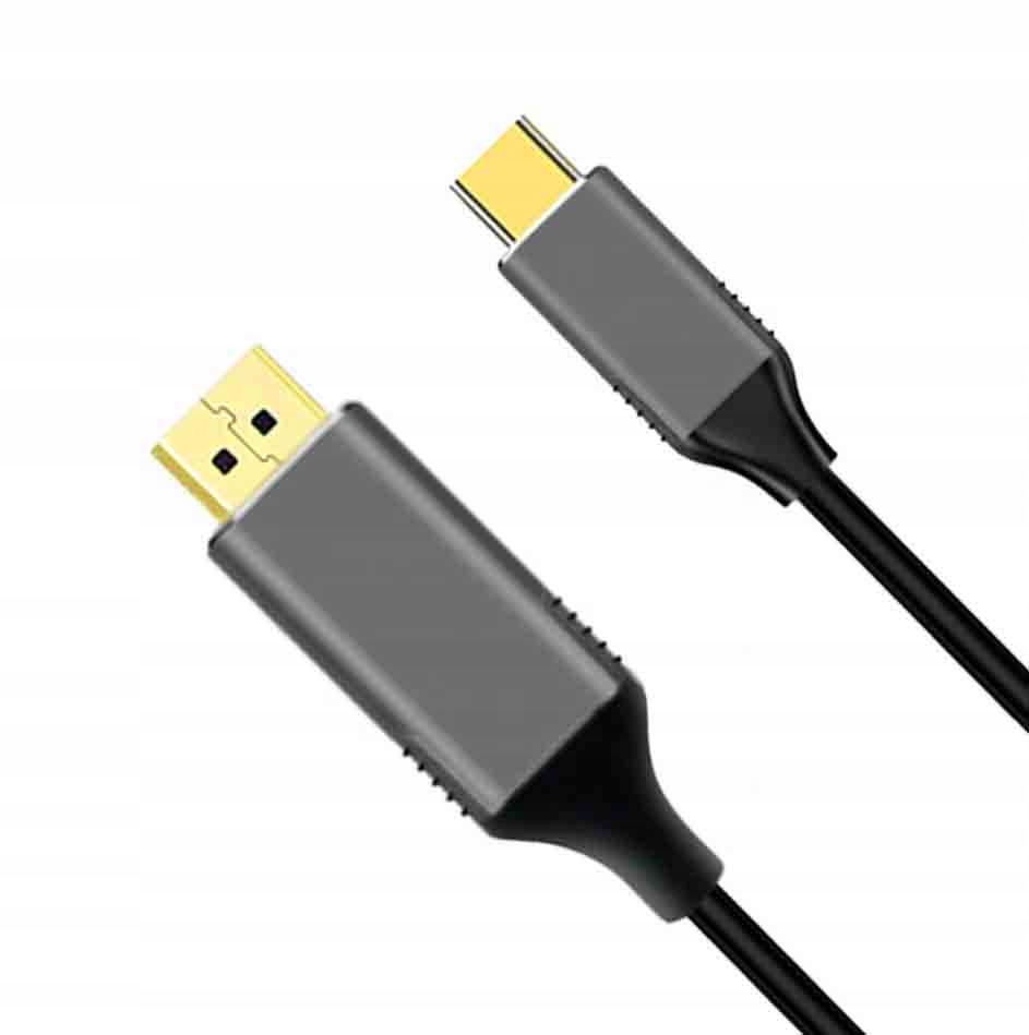 USB-C DisplayPort 4K 60Hz CABLE Mac MACBOOK TH 3.0 Ražotājs Zenwire