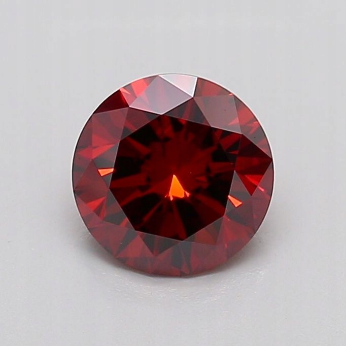 Diament laboratoryjny kolorowy 1.08ct ROUND Fancy Deep Orange VS2 (IGI)