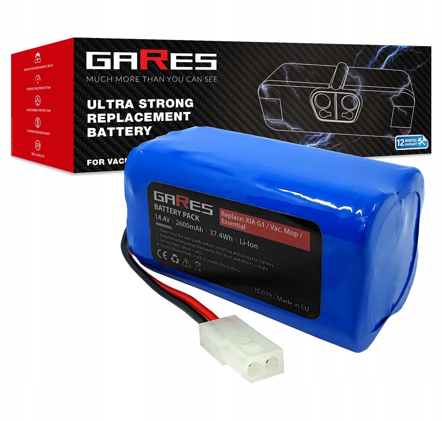 Akumulator Bateria do Xiaomi Mijia G1 14,4V 2,6Ah