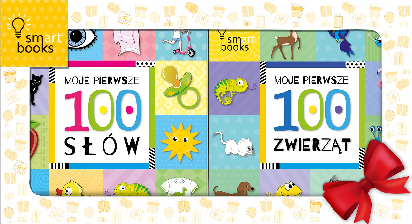 

Pakiet Moje Pierwsze 100 Słów + Moje 100 Zwierząt