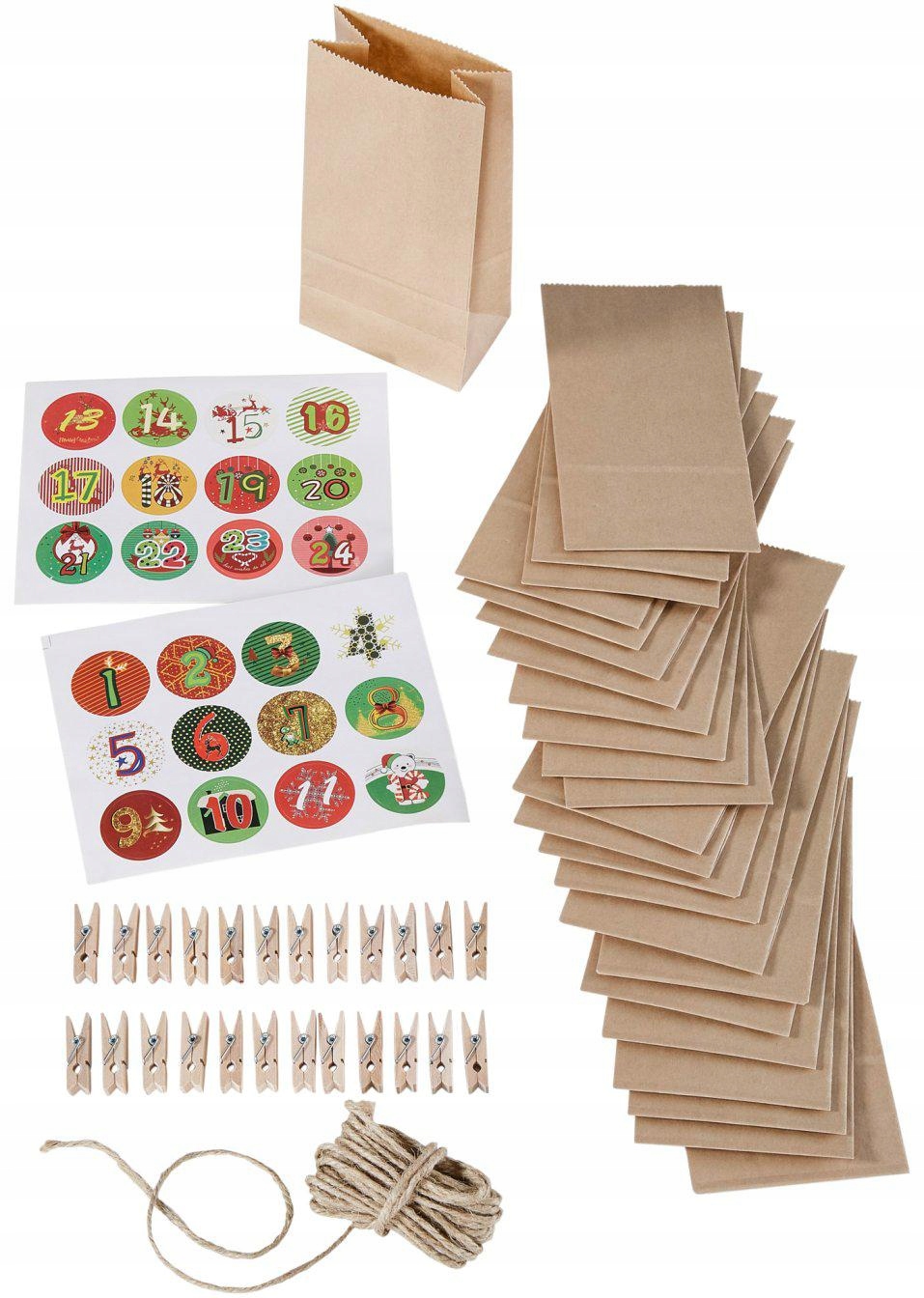 PAPIEROWY KALENDARZ ADWENTOWY___