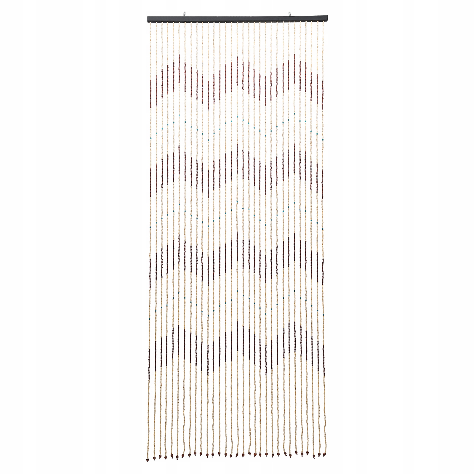 31SZNURKÓW ZASŁONA NA DRZWI DREWNIANE KORALIKI 220CM