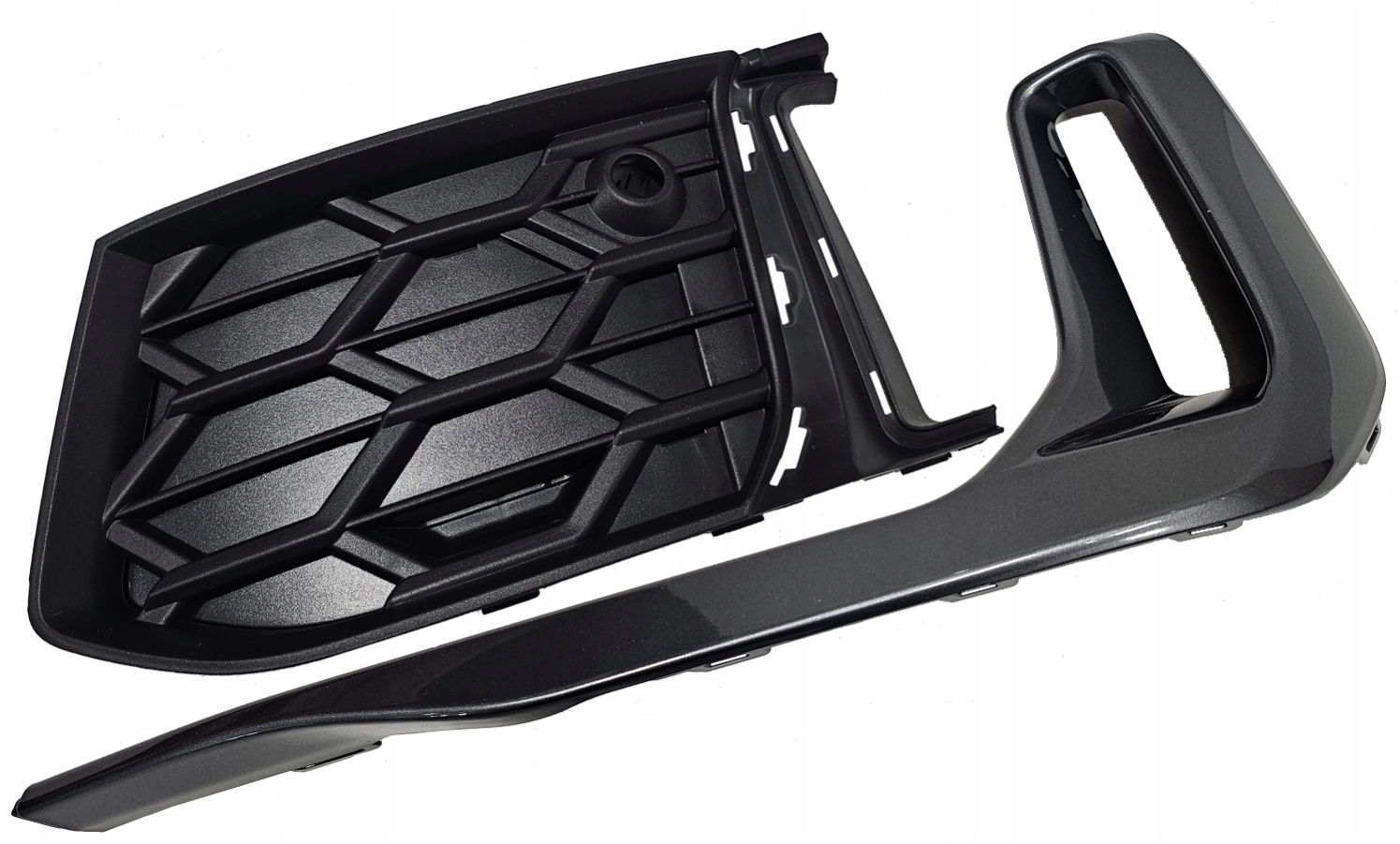 Mřížka Nárazníku L Lišta Grau Audi A6 C8 Lift S-line 23-25 Krytka Levá