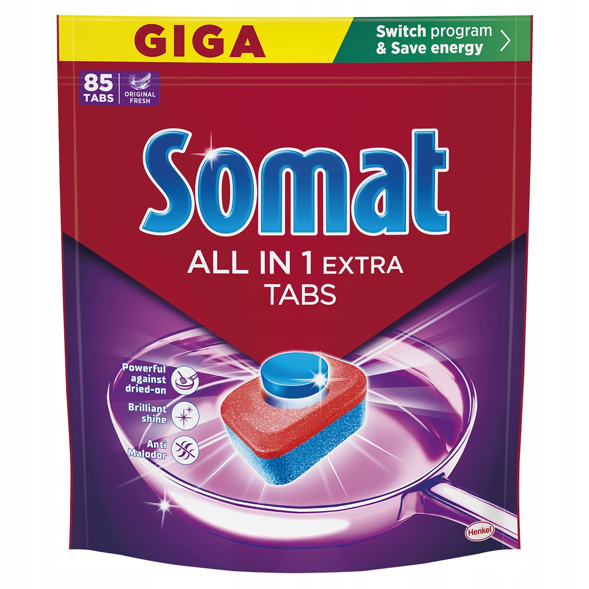 Somat All In 1 Extra tablety do myčky Giga Balíček 85 ks