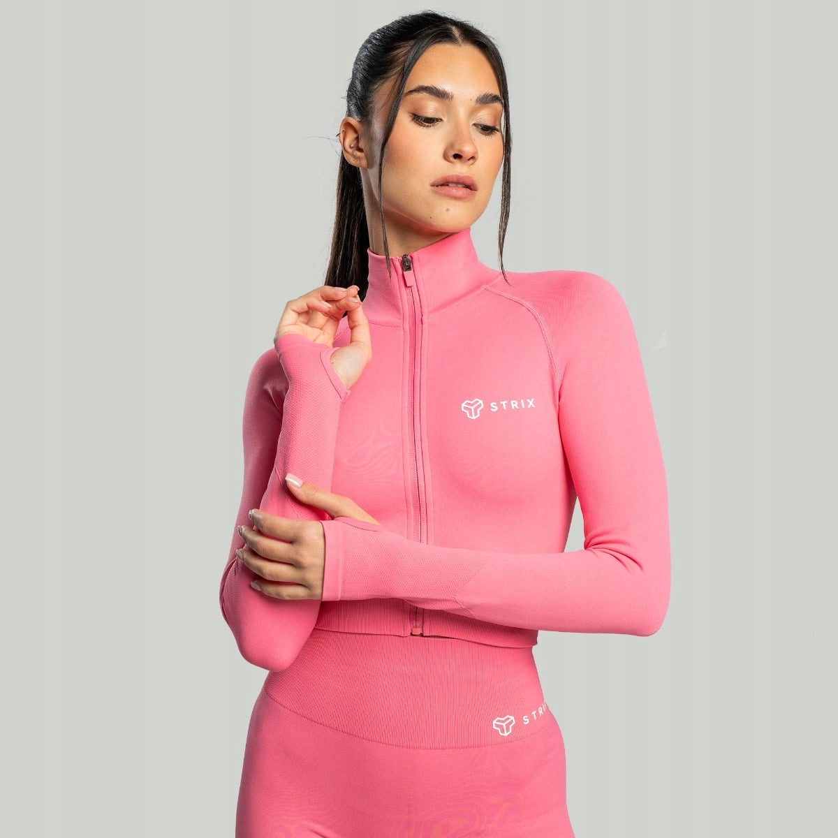 GymBeam Damski top Seamless Cropped Sorbet M