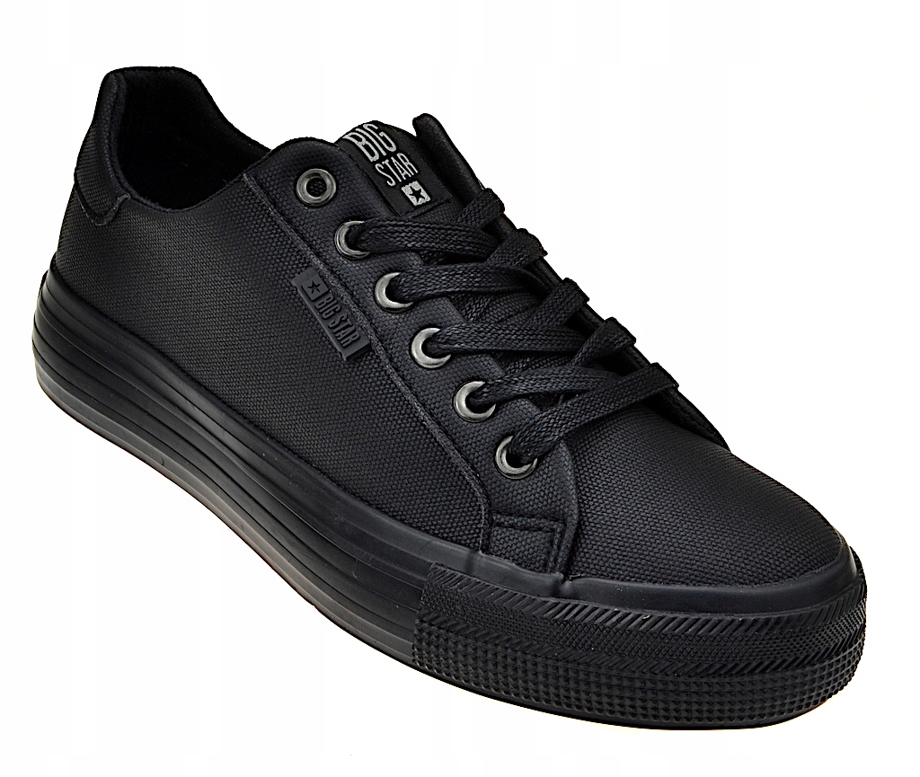 

Buty Trampki Big Star II274345 Czarne Platforma 39